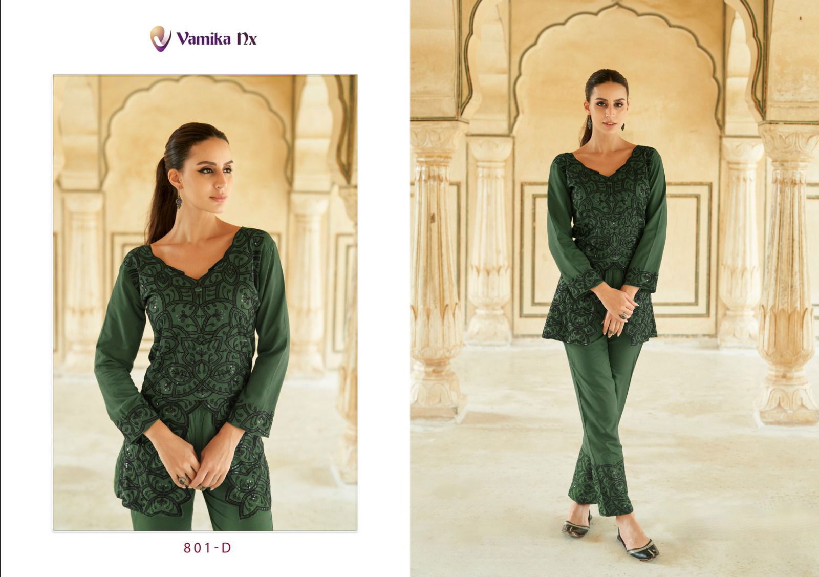 Verona By Vamika Rayon Top WIth Pant Catalog